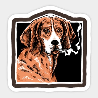 Bad Dog Sticker